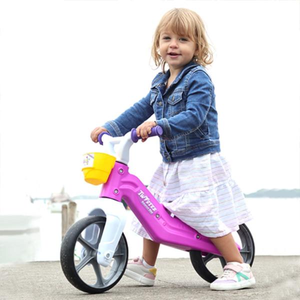 Imagem de Bicicleta Infantil Twister Balance Bike Aro 12 Equilíbrio Sem Pedal +18 Meses Maral