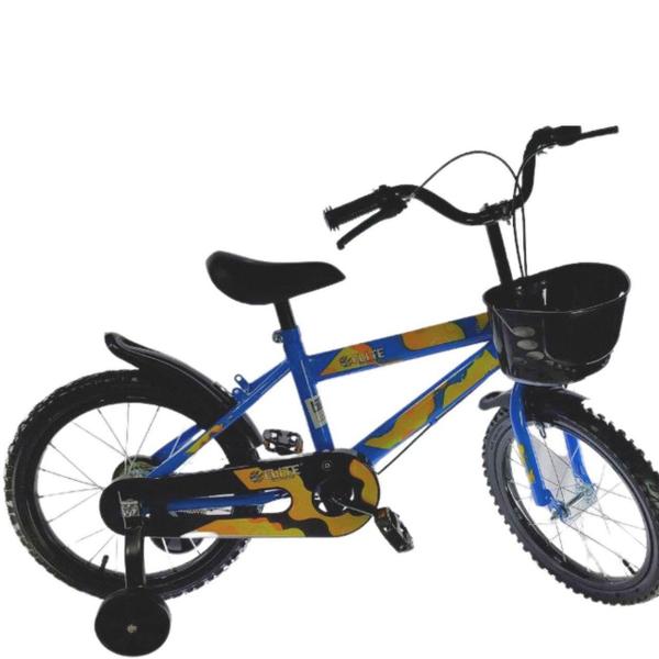 Imagem de Bicicleta Infantil ul Aro 16 Com Cestinha E Kit Proteção