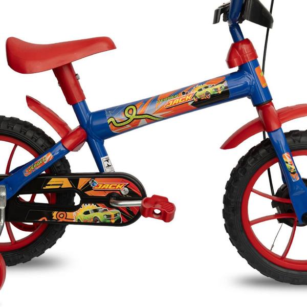 Imagem de Bicicleta Jack Azul E Vermelho Aro 12 10471 Verden