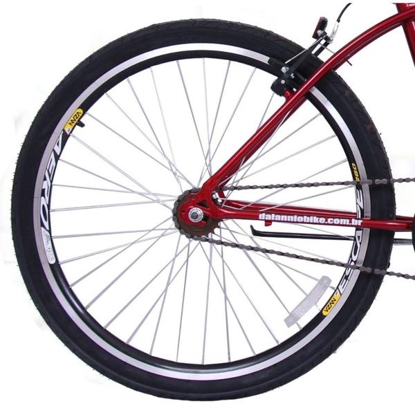 Imagem de Bicicleta Masculina Aro 26 Beach Vermelho