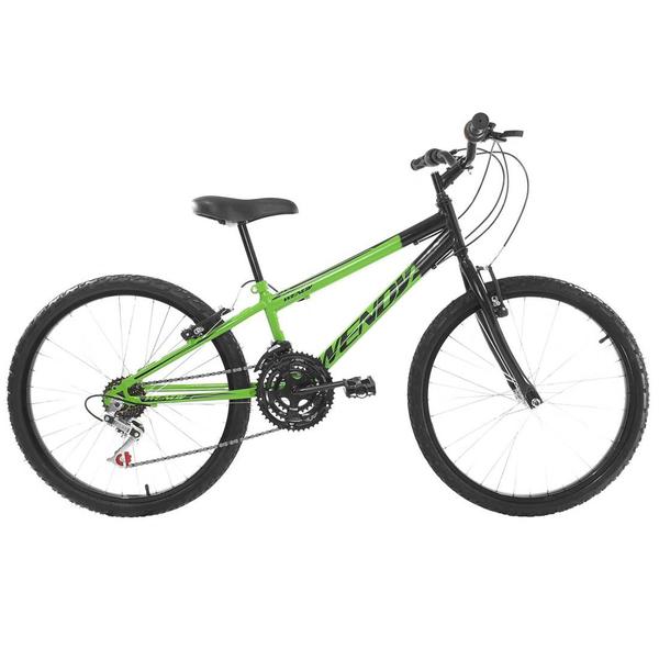 Imagem de Bicicleta Masculina Infantil Passeio Aro 24 18V Wendy Vbrake