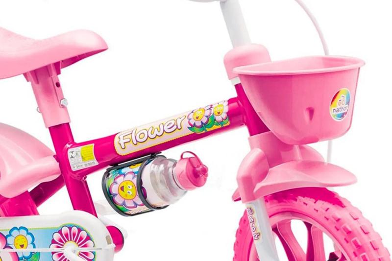 Imagem de Bicicleta Menina Aro 12 Flower  - Nathor