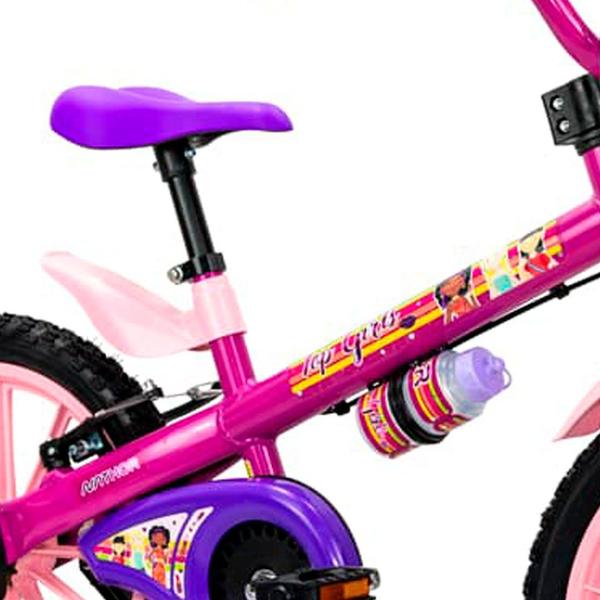 Imagem de Bicicleta Menina Infantil Aro 16 Top Girl Nathor