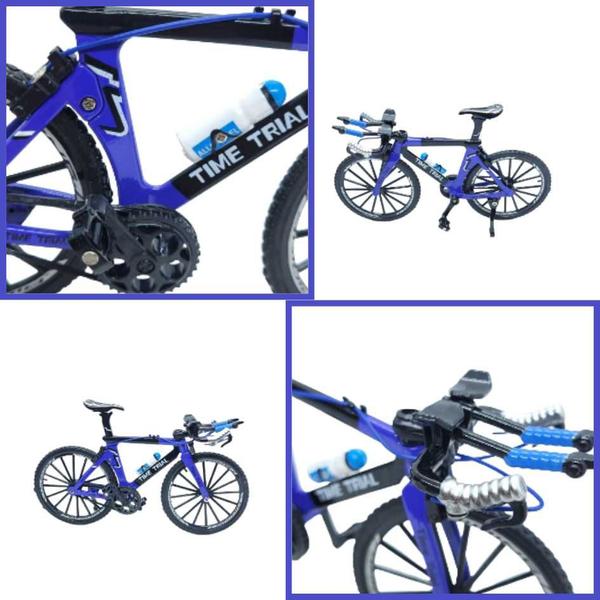 Imagem de Bicicleta Miniatura Mountain Bike Speed Em Metal Ciclismo