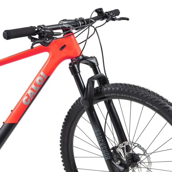 Imagem de Bicicleta Mountain Bike Elite Carbon Sport Aro 29 Laranja Caloi