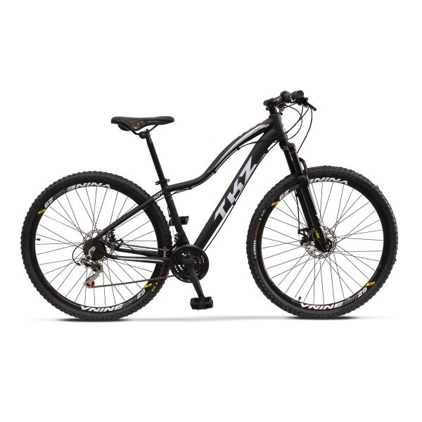 Imagem de Bicicleta Mountain Bike Tkz Fuji Aro 29 Cambio Traseiro Shimano com 21 Velocidades Freio a Disco