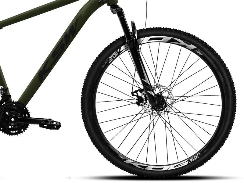 Imagem de Bicicleta MTB Aro 29 KSW XLT 21 Marcha Freio Disco Suspensão