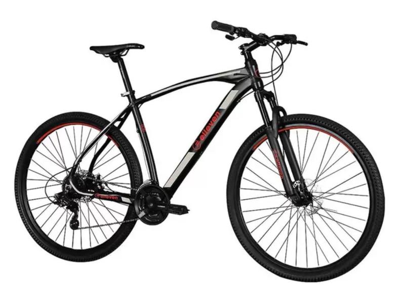 Imagem de Bicicleta Mtb Elleven Rocker Aro 29 Pedivela e Cambio Shimano 24 Marchas Tam 17