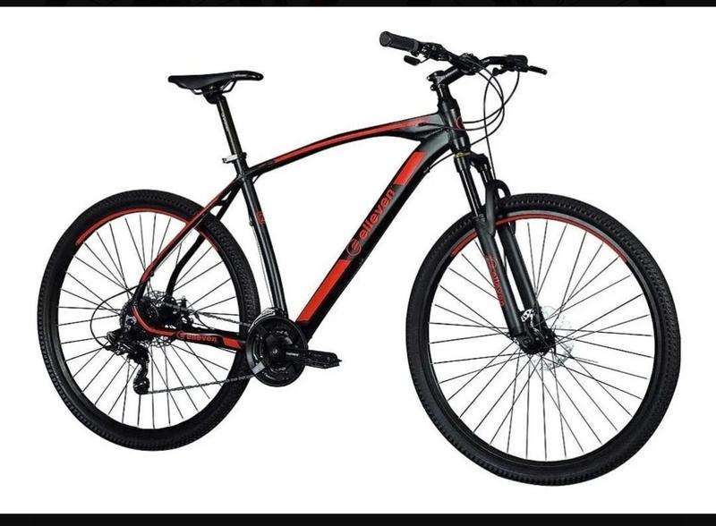 Imagem de Bicicleta Mtb Elleven Rocker Aro 29 Pedivela e Cambio Shimano 24 Marchas Tam 17