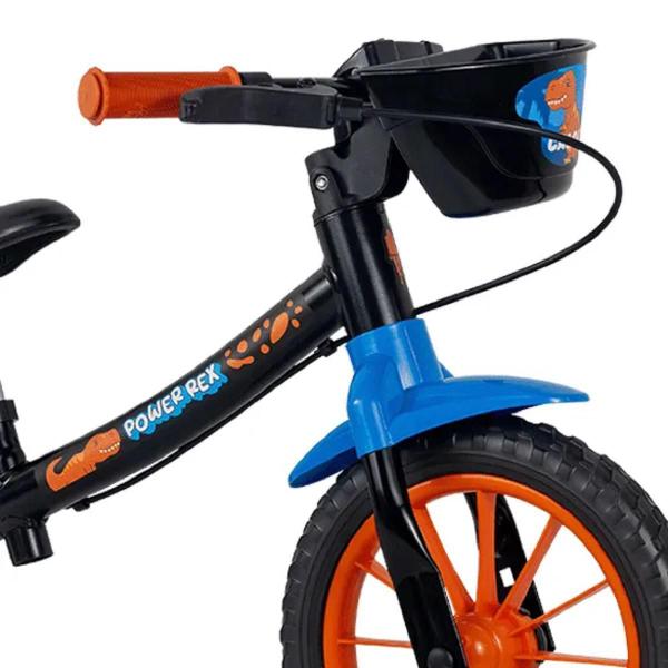 Imagem de Bicicleta Nathor Balance Power Rex Aro 12 Partir 2 Anos