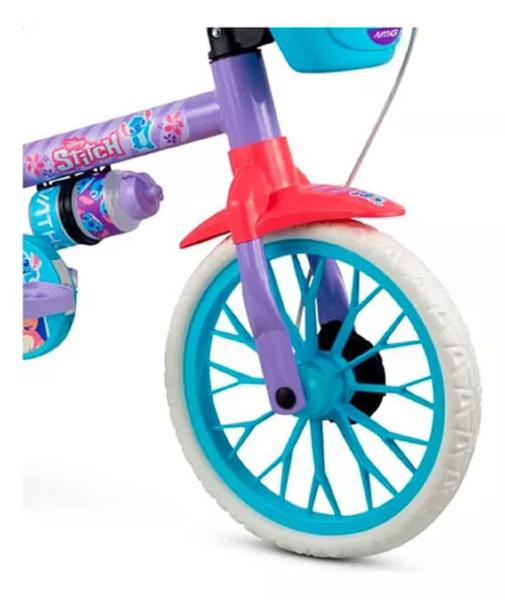 Imagem de Bicicleta Nathor Stitch - Aro 12 - a Partir de 3 Anos