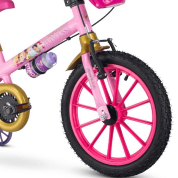 Imagem de Bicicleta Passeio Infantil Disney Princesas Aro 16 Ama/Rosa