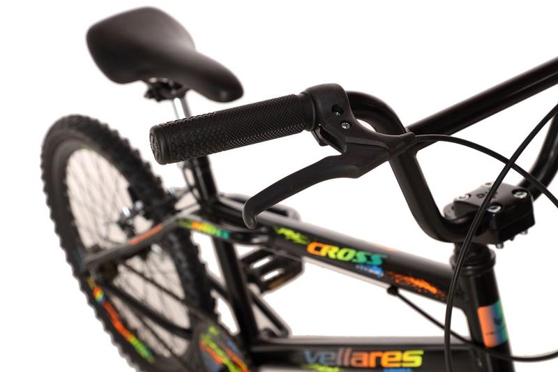 Bicicleta Preta Aro 20 Infantil Freio V-Brake - Vellares Imagem de Bicicleta Preta Aro 20 Infantil Freio V-Brake - Vellares