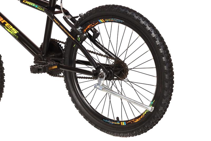 Bicicleta Preta Aro 20 Infantil Freio V-Brake - Vellares Imagem de Bicicleta Preta Aro 20 Infantil Freio V-Brake - Vellares