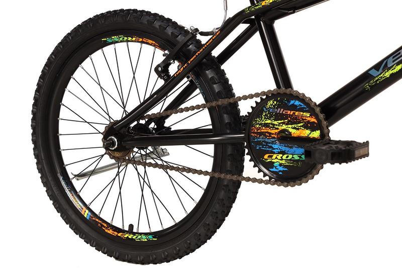 Bicicleta Preta Aro 20 Infantil Freio V-Brake - Vellares Imagem de Bicicleta Preta Aro 20 Infantil Freio V-Brake - Vellares