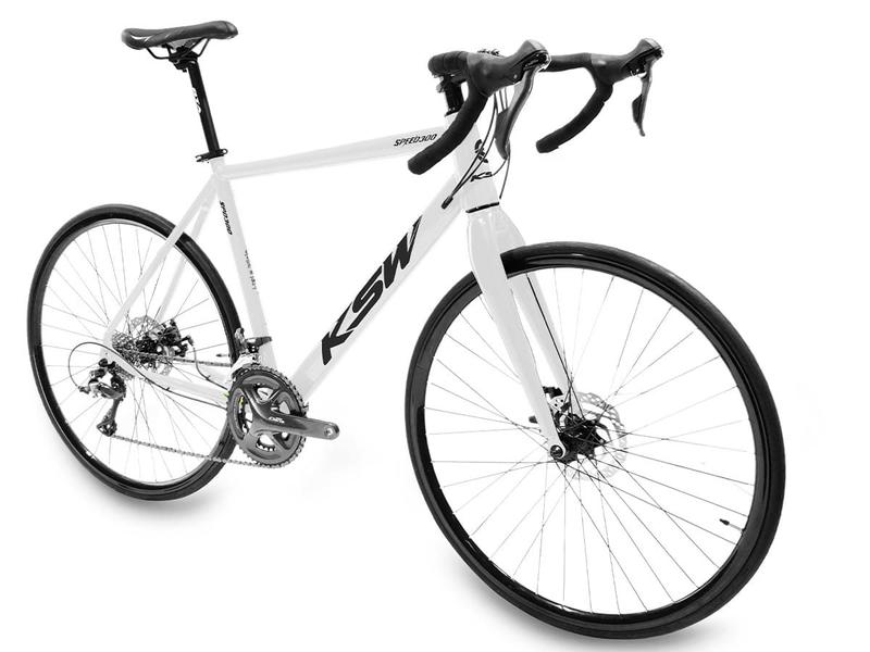 Imagem de Bicicleta Speed Road Aro 700 KSW Com Shimano Claris 2x8 16v