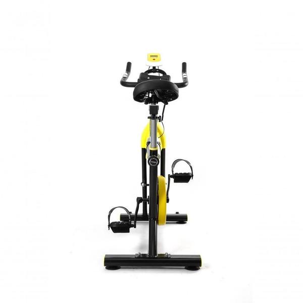 Imagem de Bicicleta Spinning Com Roda De Inercia 8kg  Preto E Amarelo