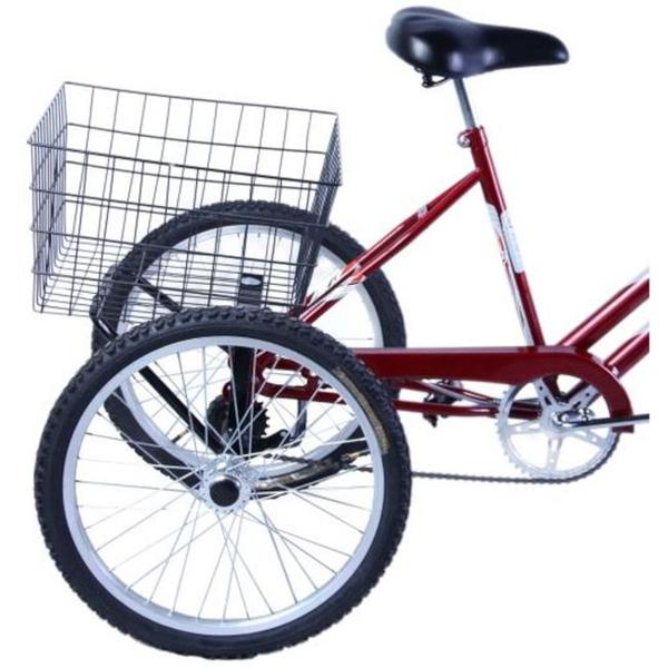 Imagem de Bicicleta Triciclo Aro 26 cor Vermelho