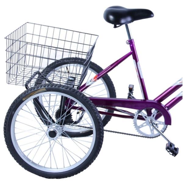 Imagem de Bicicleta Triciclo Aro 26 cor Violeta