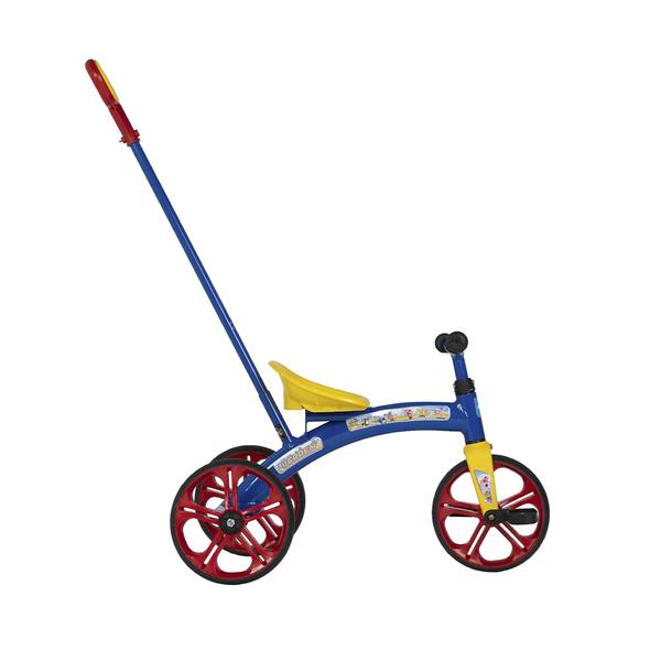 Imagem de Bicicleta Triciclo Baby Dog até 21Kg Empurrador Removível Ajustável Verden Bikes