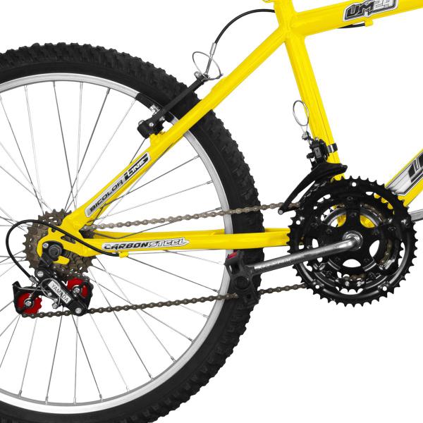 Imagem de Bicicleta Ultra Bikes Aro 24 Masculina Bicolor V-brake