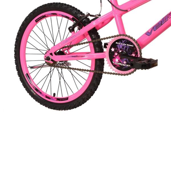 Imagem de Bicicleta Vellares Spash Girl Aro 20 Feminina Rosa Neon