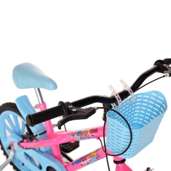 Imagem de Bicicleta Vellares Super Girl Fest Aro 16 Feinino Rosa Neon