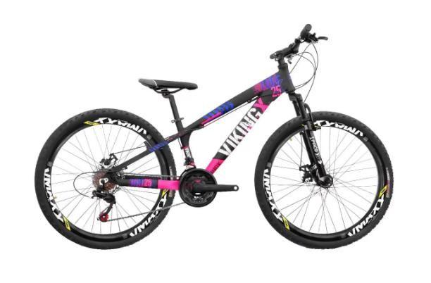 Imagem de Bicicleta Viking Aro 26 TuffX25/30 Vmaxx Freio a Disco 21V