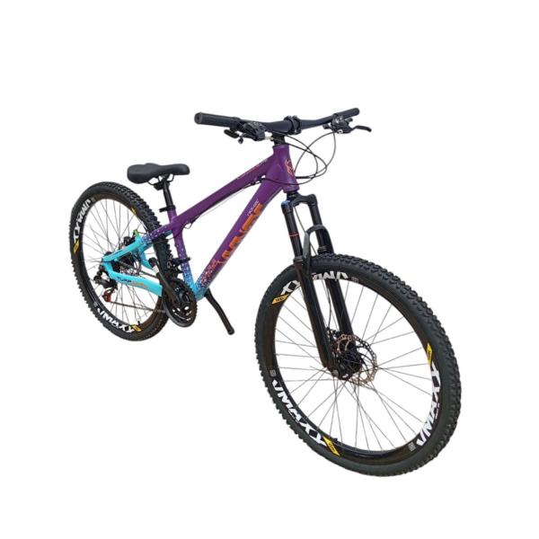 Imagem de Bicicleta Vikingx Aro 26 Aluminio Tuff 44 Freeride 24V Cambio Importado Suspensão Dianteira Vmaxx