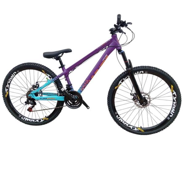 Imagem de Bicicleta Vikingx Aro 26 Aluminio Tuff 44 Freeride 24V Cambio Importado Suspensão Dianteira Vmaxx