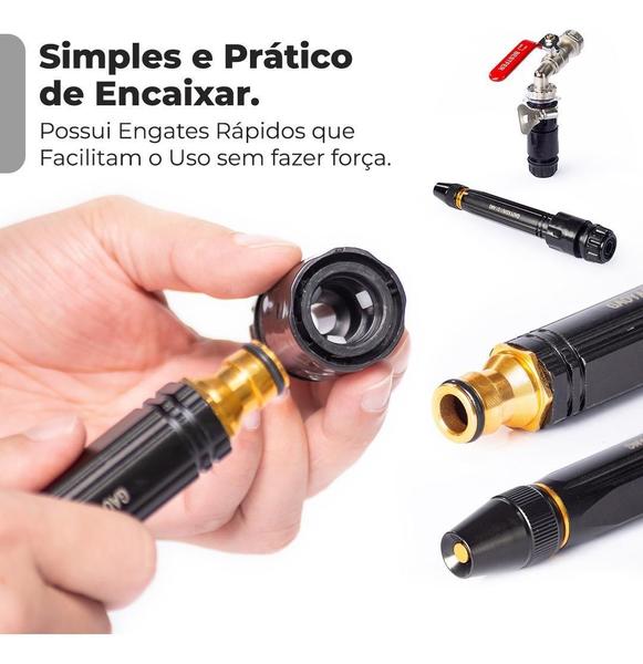 Imagem de Bico Alta Pressão Mangueira + Conector: Eficiente