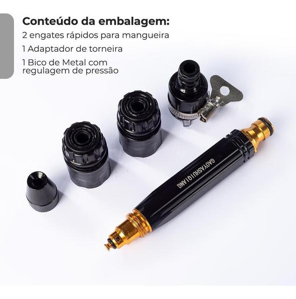 Bico Alta Pressão Mangueira - Jato Regulável - DRAIK Imagem de Bico Alta Pressão Mangueira - Jato Regulável