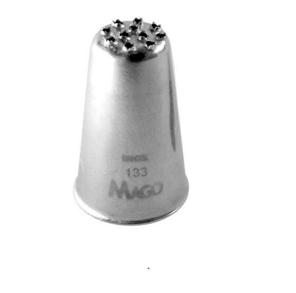 Imagem de Bico Confeitar Aço Inox 133 Chuveirinho Mago