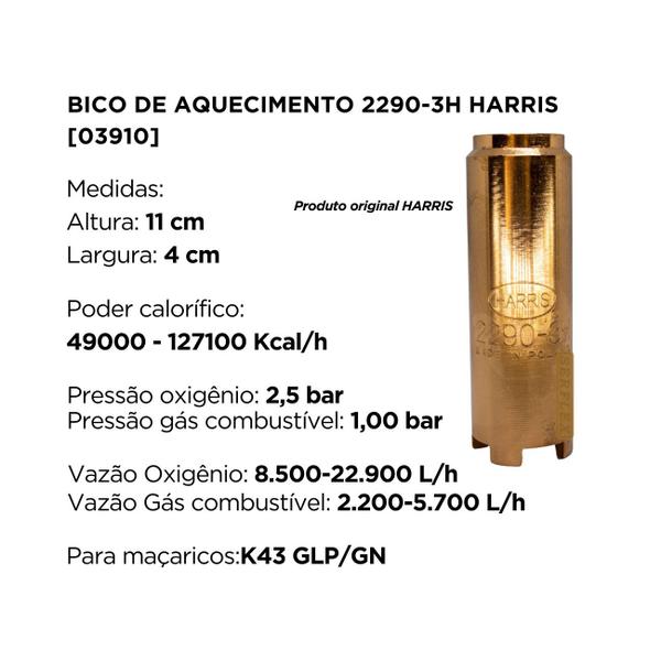 Imagem de Bico de aquecimento 2290-3h harris