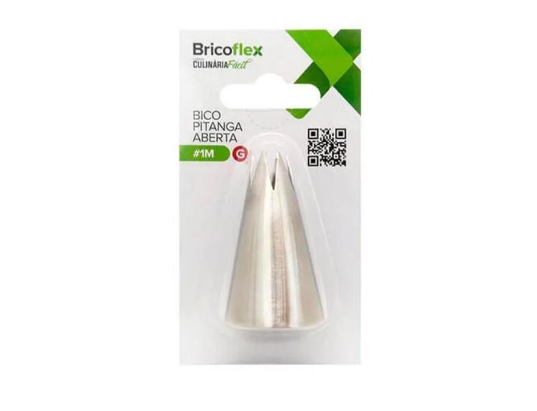 Imagem de Bico De Confeitar Bricoflex Inox 304 G Pitanga Aberta 1m