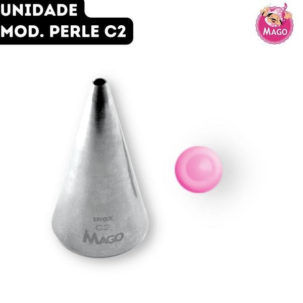 Imagem de Bico de Confeitar Perle Inox Grande Mago - Mod. C2 - Unidade