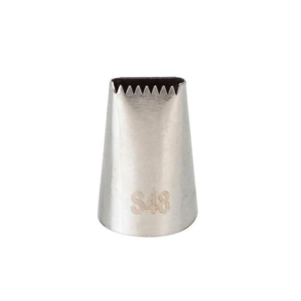 Imagem de Bico de Confeitar Serra Nº48 SilverChef