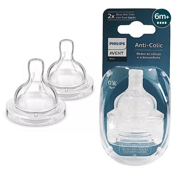 Imagem de Bico De Mamadeira Classic 6m+ 2 Unidades 3.0 - Philips Avent