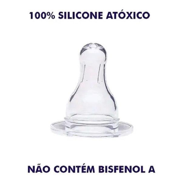 Imagem de Bico De Mamadeira Redondo De Silicone Pacote 25Un  Pepeta