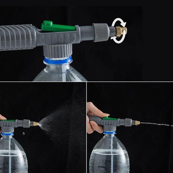 Imagem de Bico de Spray Manual Ajustável Alta Pressão para Irrigação de Jardim