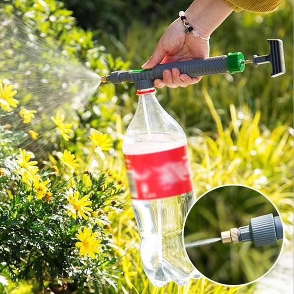 Imagem de Bico de Spray Manual Ajustável Alta Pressão para Irrigação de Jardim