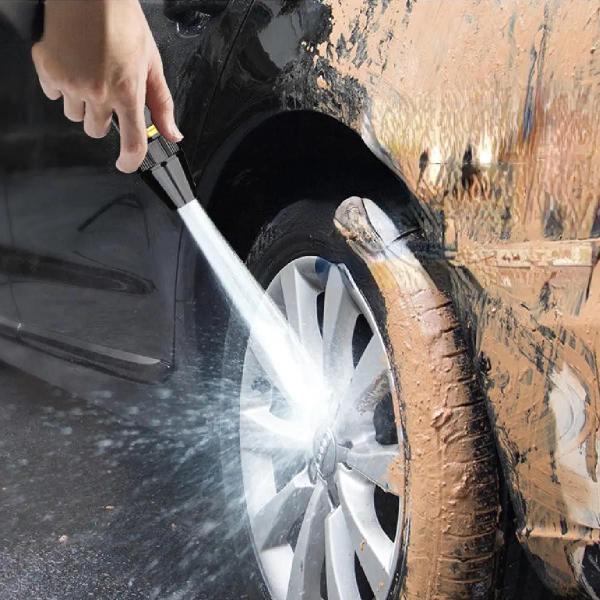 Imagem de Bico Esguicho Alta Pressao 3 Em 1 Engate Rapido Mangueira Lava Jato Limpeza Carro Calçada Rua Quintal Jardim Chao Casa