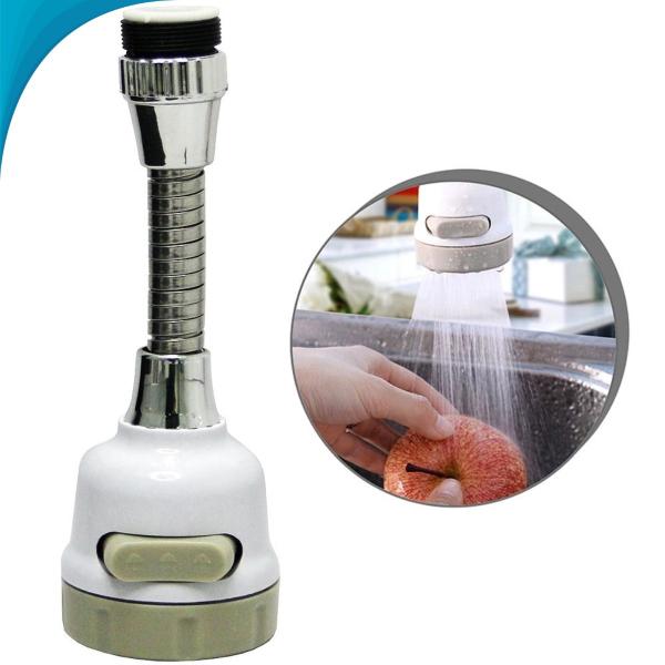 Bico Giratório Para Torneira 360 Ideal Para Limpeza Com Entrega Rápida - Riberken Imagem de Bico Giratório Para Torneira 360 Ideal Para Limpeza Com Entrega Rápida