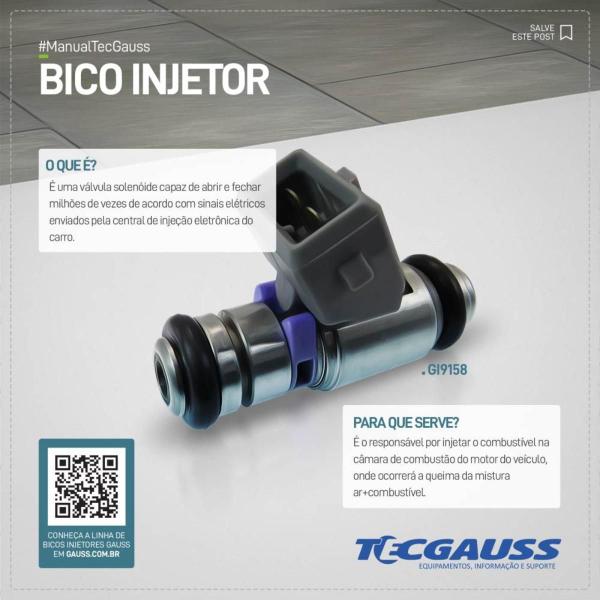 Imagem de Bico injetor Chevrolet Vectra 1998 a 2010 Gauss GI9822