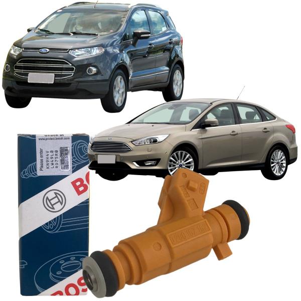 Imagem de Bico injetor ford ecosport fiesta focus ka 1.5 1.6 16v sigma flex bosch