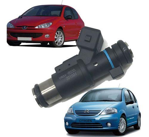 Imagem de Bico injetor peugeot 206 citroen c3 1.4 8v gasolina 2003 á 2006 - 01f002a