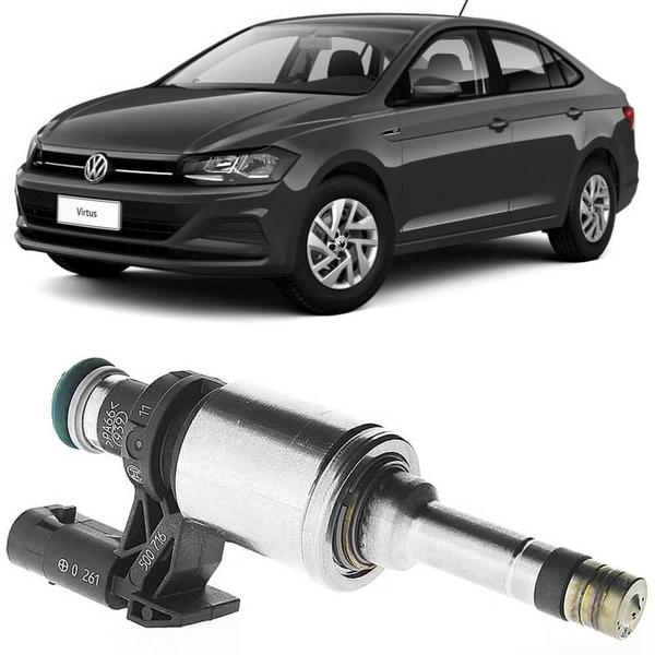 Imagem de Bico Injetor Volkswagen Virtus 1.0 2018 a 2019 Bosch 0261500716