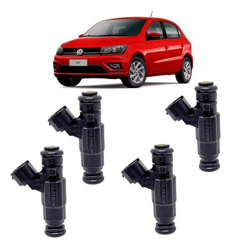 Imagem de Bico injetor vw gol fox polo up voyage 1.0 12v 2015 a 2023 (kit c/3)