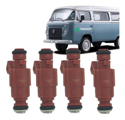 Imagem de Bico injetor vw kombi 1.6 gas 1997 até 2005 0409060315 c/4 bicos injetores