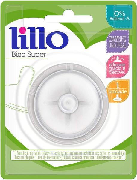 Imagem de Bico Super Silicone Tamanho Universal 2 Unidades - Lillo